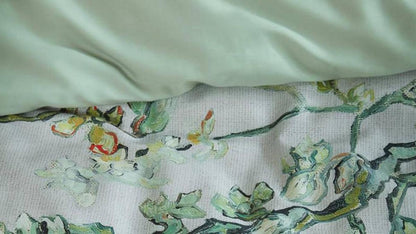 Beddinghouse Vincent van Gogh Blossom Grey dekbedovertrek katoensatijn 220TC