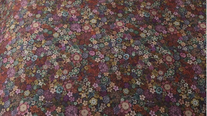 Pip Studio Tutti i Fiori Dark red percal 200TC dekbedovertrek
