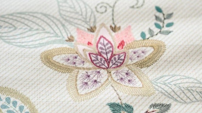 Pip Studio Kili flower White perkal 200TC dekbedovertrek