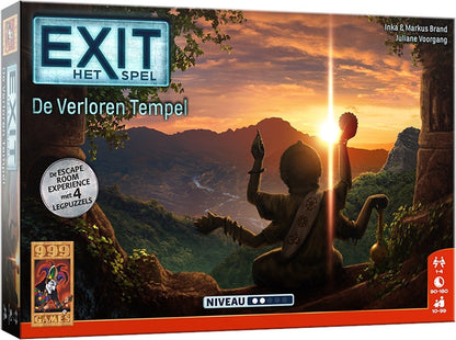 Exit het spel De verloren tempel escape room 999 games