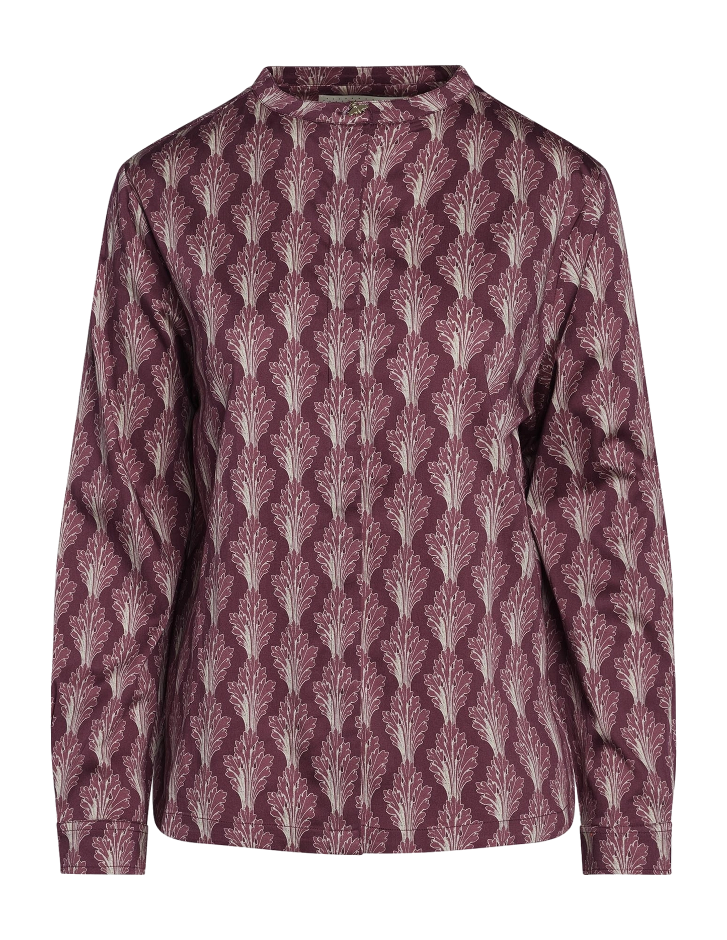 Essenza Marie Tesse Woven top long sleeve cherry red