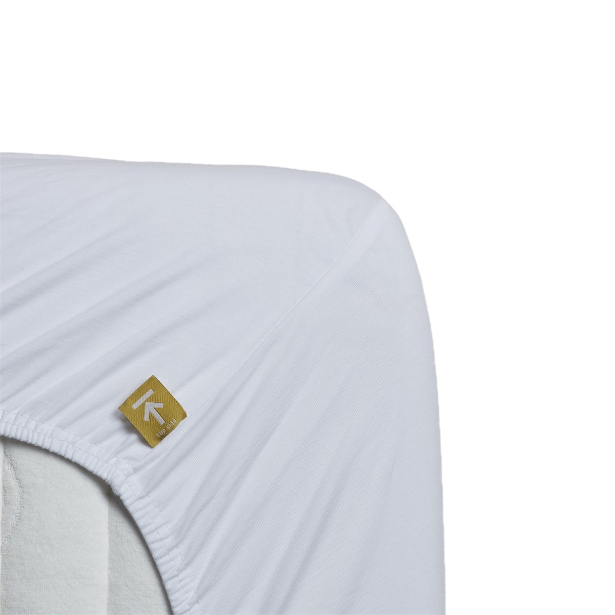 Drap-housse Beddinghouse Jersey-Lycra Blanc, blanc