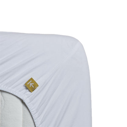 Drap-housse Beddinghouse Jersey-Lycra Blanc, blanc