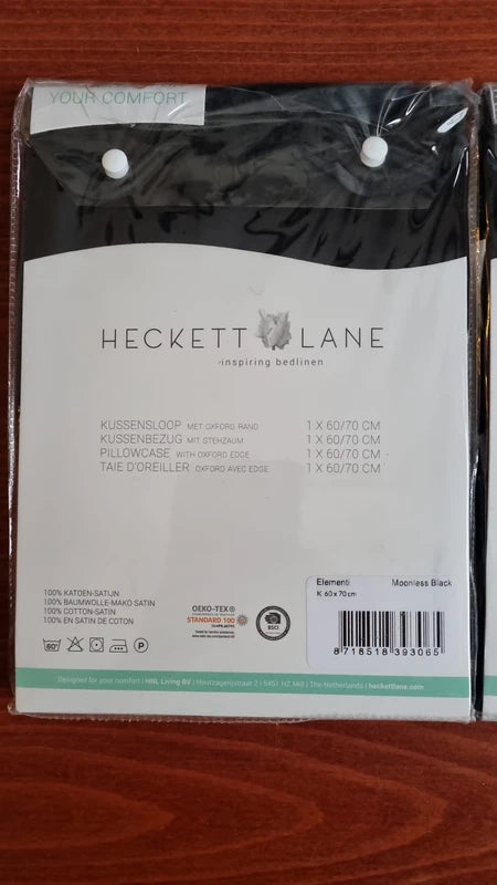 HeckettLane Elementi kussenslopen in diverse kleuren; 60x70cm