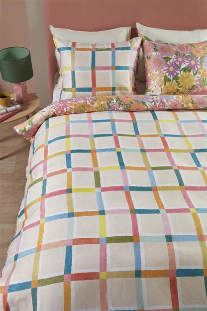 Oilily Lucia katoensatijn 200TC dekbedovertrek