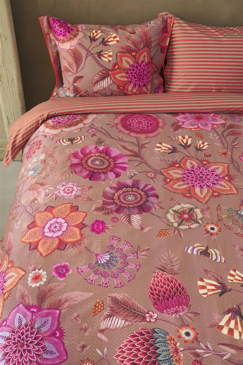 Housse de couette blanche pastel à fleurs Pip Studio Las Flores