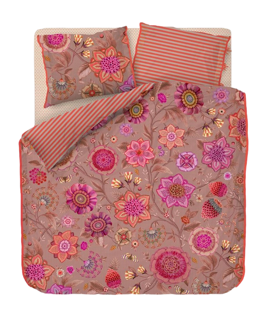 Pip Studio Viva La Vida Pink perkal 200TC dekbedovertrek