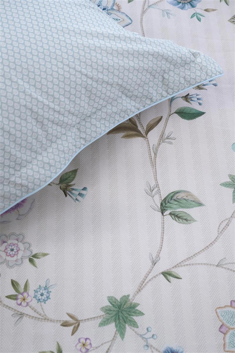 Pip Studio Flores Bailando off-white 200TC perkal dekbedovertrek