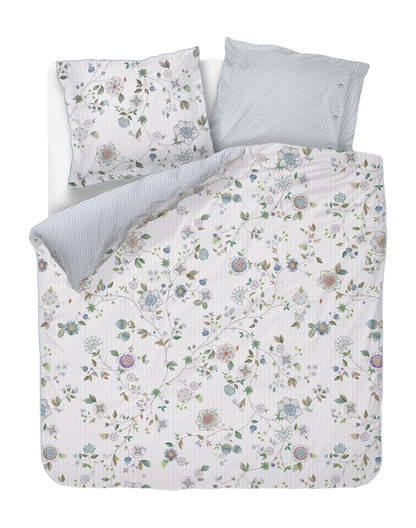 Pip Studio Flores Bailando off-white 200TC perkal dekbedovertrek