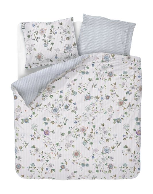 Pip Studio Flores Bailando off-white 200TC perkal dekbedovertrek