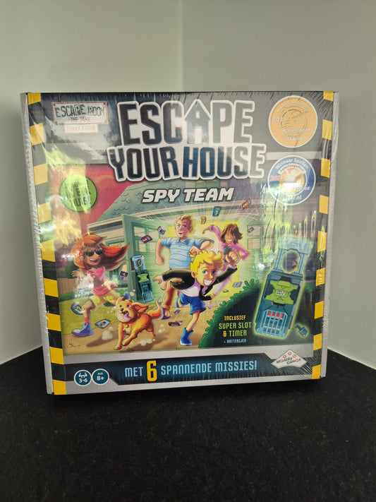Escaperoom Escape your house spyteam (NL)
