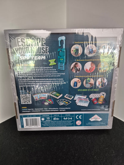 Escaperoom Escape your house spyteam (NL)