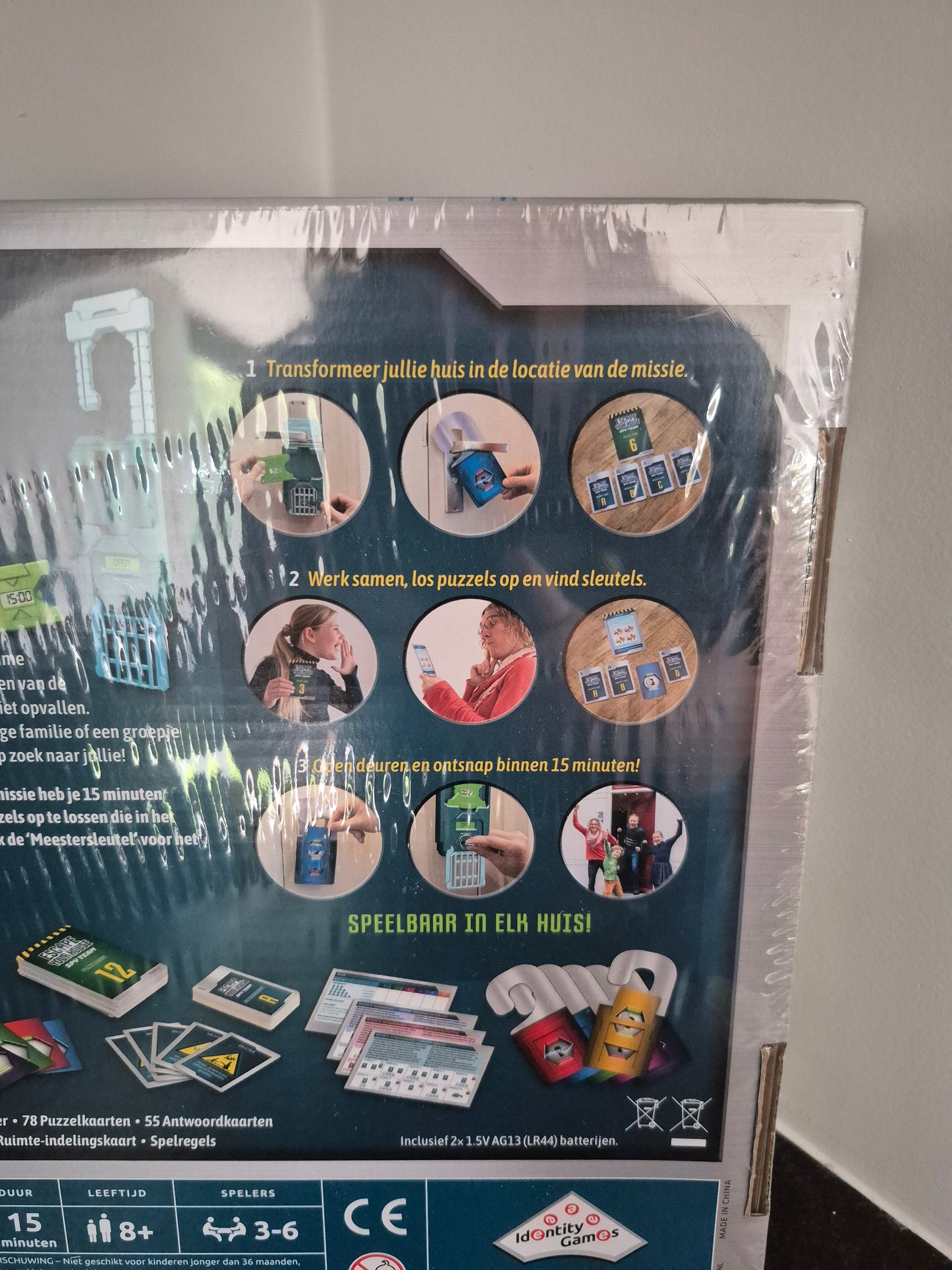 Escaperoom Escape your house spyteam (NL)