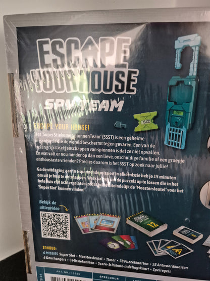 Escaperoom Escape your house spyteam (NL)