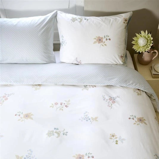 Housse de couette blanche pastel à fleurs Pip Studio Las Flores