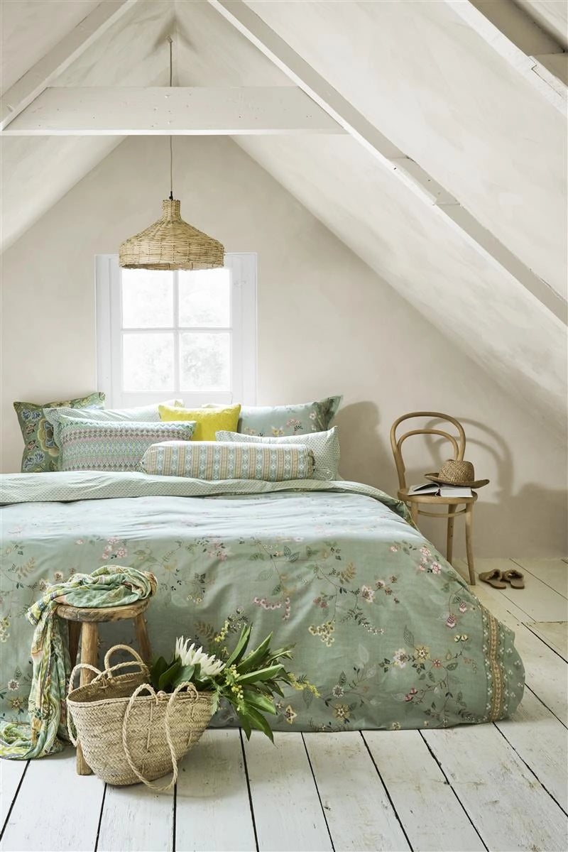 Housse de couette blanche pastel à fleurs Pip Studio Las Flores