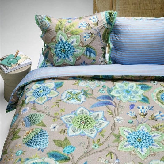 Pip Studio Viva La Vida Blue perkal 200TC dekbedovertrek