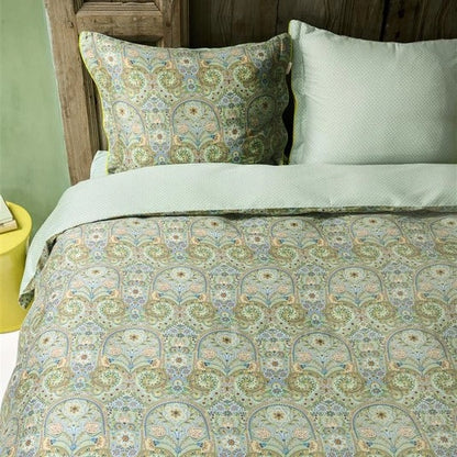 Pip Studio Kikoy Green perkal 200TC dekbedovertrek