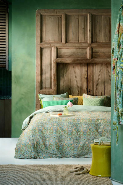 Pip Studio Kikoy Green perkal 200TC dekbedovertrek