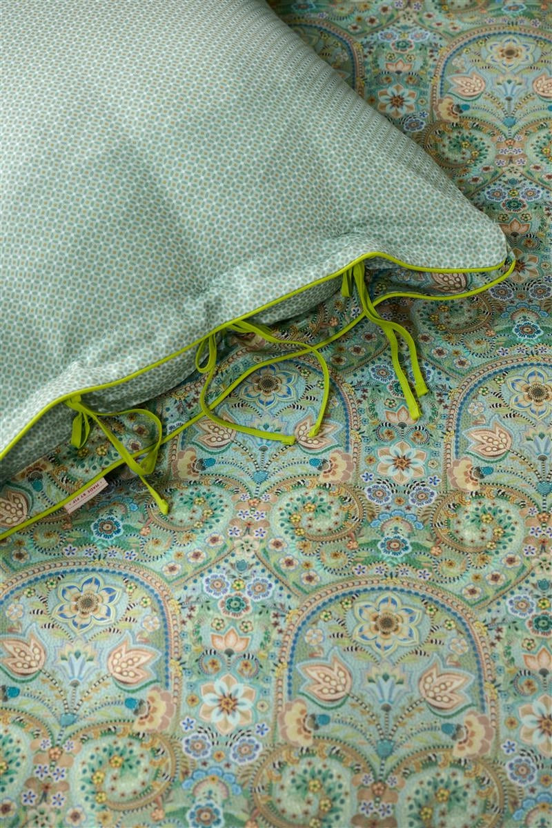 Pip Studio Kikoy Green perkal 200TC dekbedovertrek