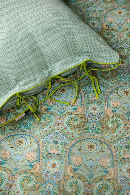 Pip Studio Kikoy Green perkal 200TC dekbedovertrek