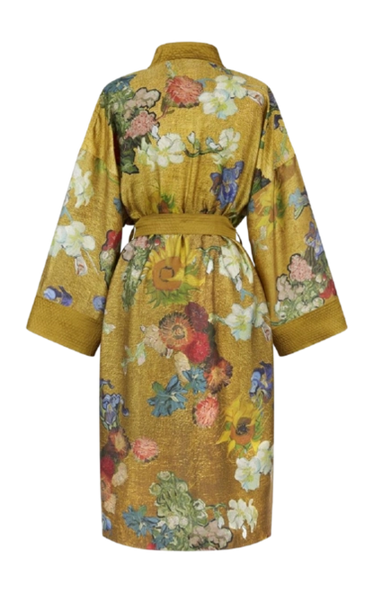 Beddinghouse Vincent van Gogh Partout des Fleurs Gold  Kimono
