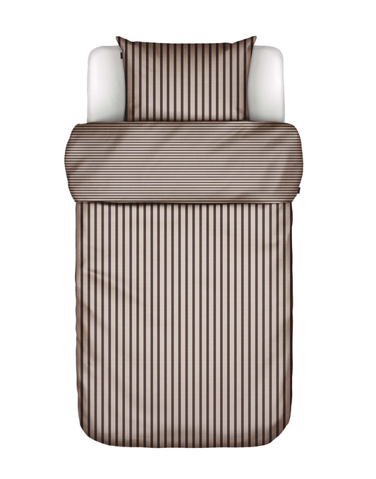 Marc O'Polo Nousu oatmeal flanel dekbedovertrek garengeverfd