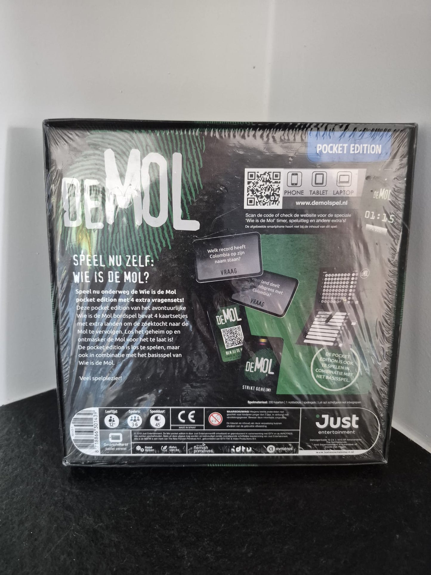 Just Games Wie is de Mol? - Pocketspel