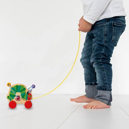 Eric Carle Rupsje Nooitgenoeg trekfiguur