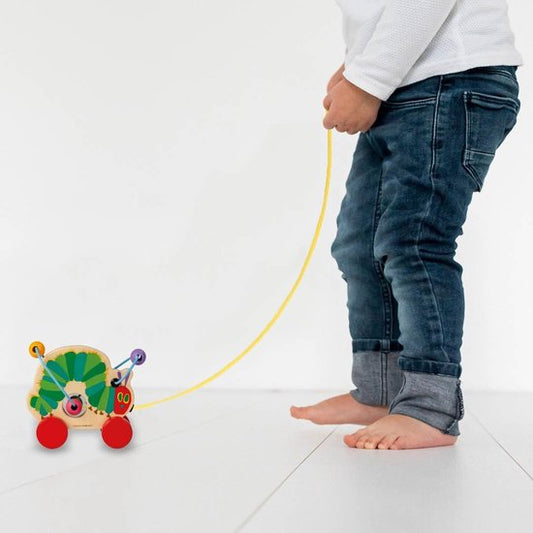 Eric Carle Rupsje Nooitgenoeg trekfiguur