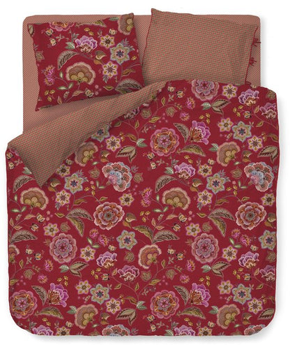 Pip Studio Matata Red 100% katoen twill (flanel) 188TC dekbedovertrek