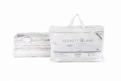 Heckett Lane dubbel dekbed Silver 65% ganzendons en 35% ganzenveren