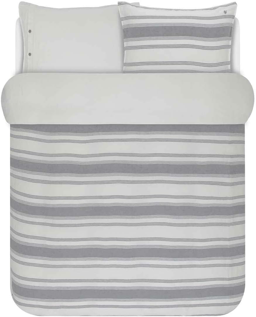 Marc O'Polo Osi Grey dekbedovertrek 60% katoen en 40% linnen
