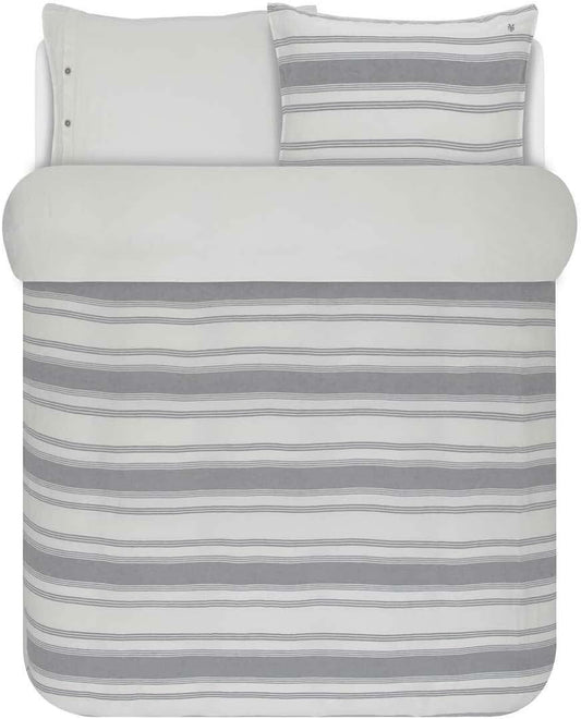 Marc O'Polo Osi Grey dekbedovertrek 60% katoen en 40% linnen