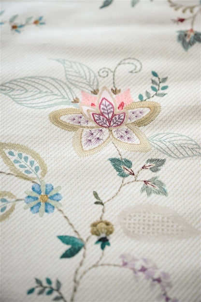 Pip Studio Kili flower White perkal 200TC dekbedovertrek