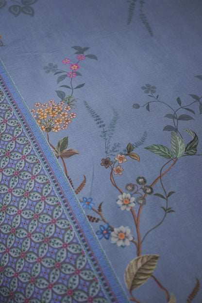 Pip Studio Bustani Blue 200TC percal katoen dekbedovertrek