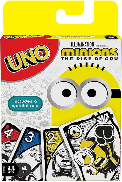 Uno Minions 2 The rise of Gru Illumination Mattel