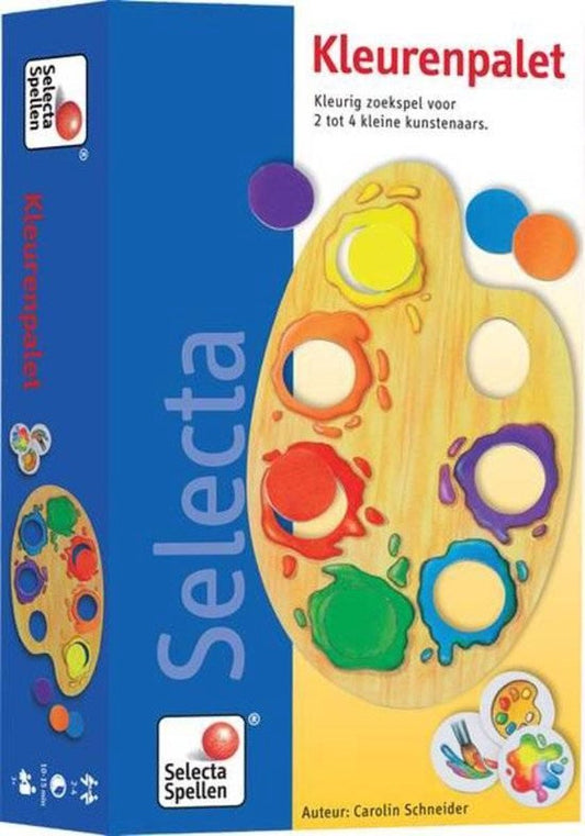 Kleurenpalet selecta spellen kinderspel familiespel