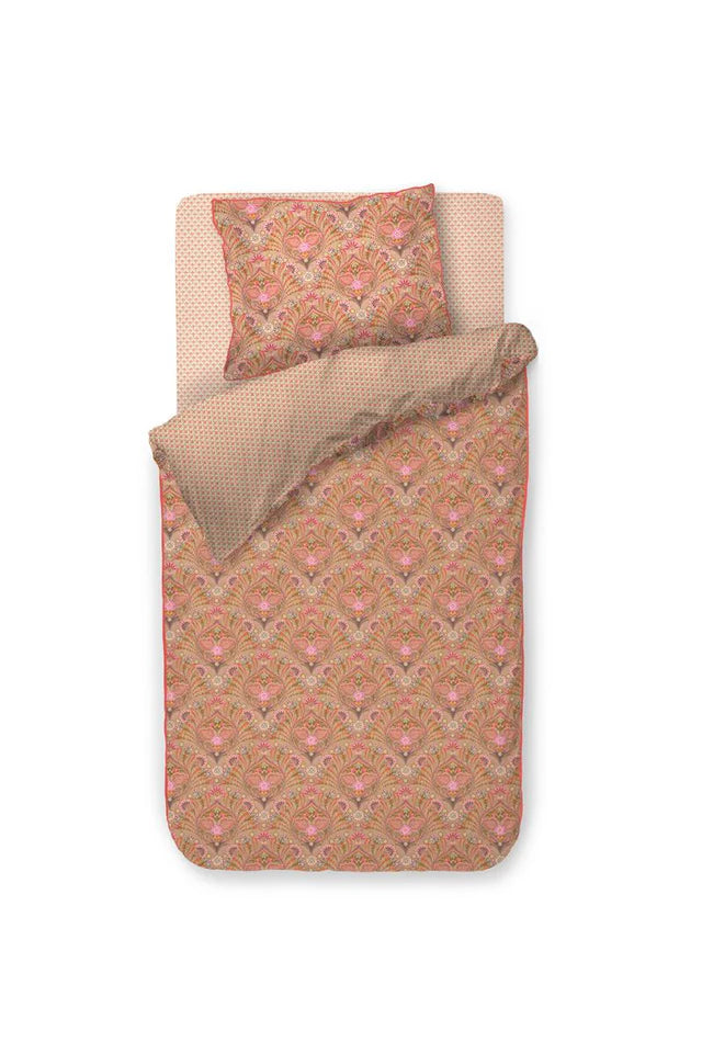 Pip Studio Alba Khaki perkal 200TC dekbedovertrek paisley