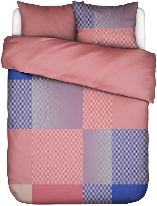 Essenza Femi Summer mauve katoensatijn 220TC dekbedovertrek