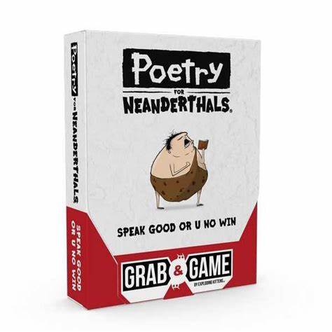 Poetry for Neanderthals NL van Grab & Game