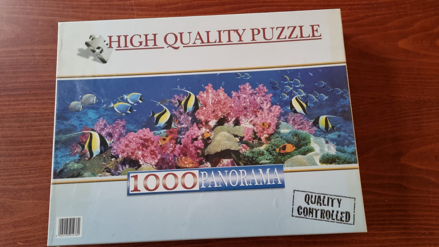 Clementoni Panorama Coral Reef puzzel 1000 stukjes