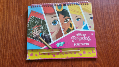 Totum kids Disney princess scratchbook