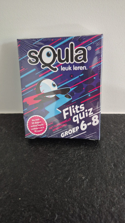 Squla, Leuk leren: Flits quiz groep 6-8