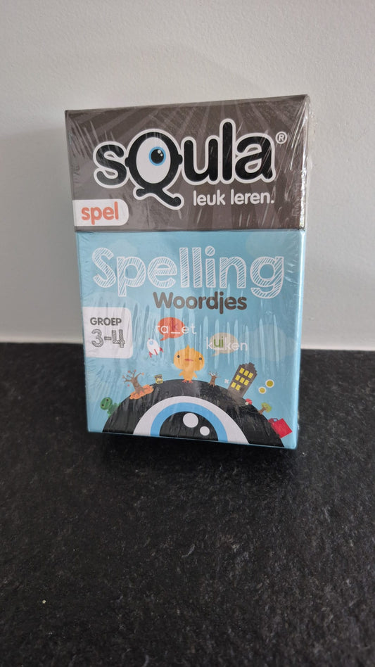 Squla leuk leren, Spel spelling woordjes groep 3-4