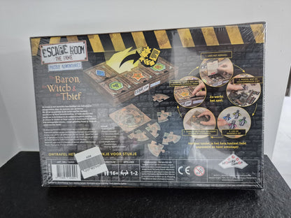 Escape Room The Game Puzzle Adventures (The Baron, The Witch & The Thief) - Breinbreker - Kruising tussen escape room en legpuzzel