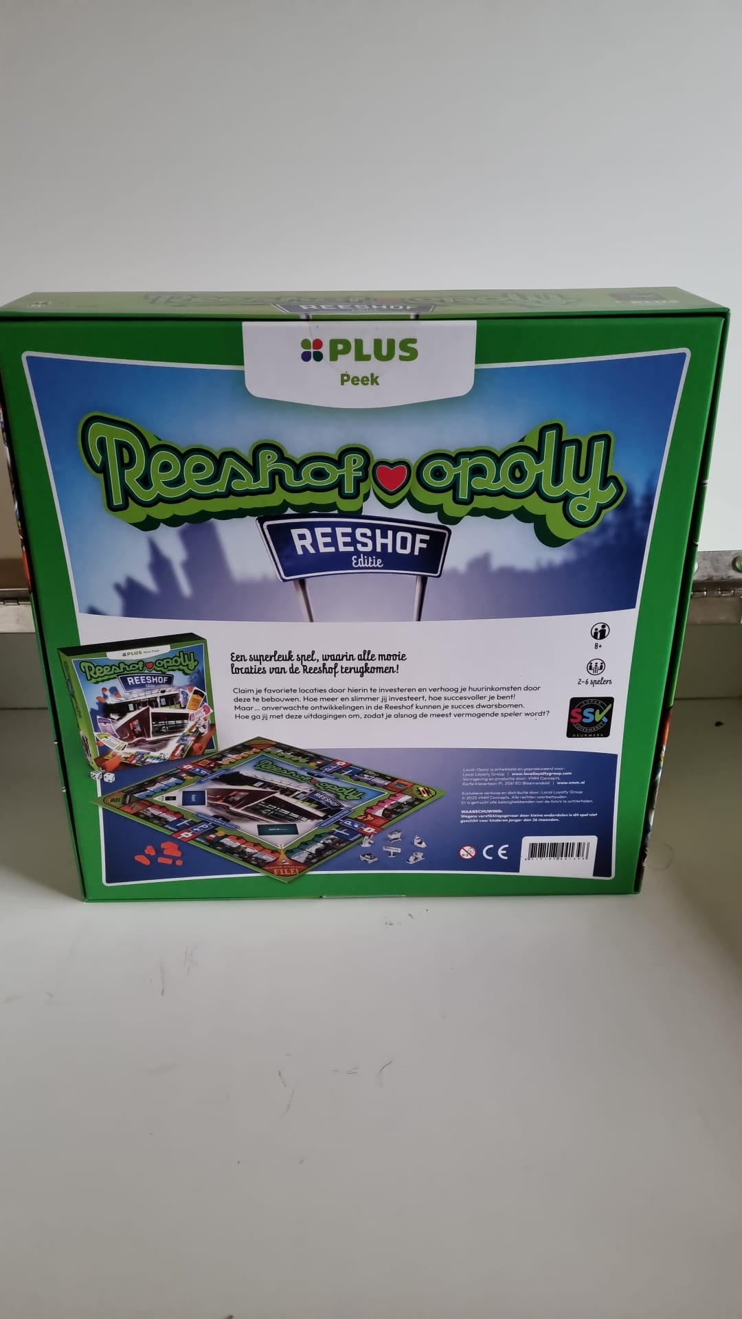 Monopolyspel van de Reeshof in Tilburg