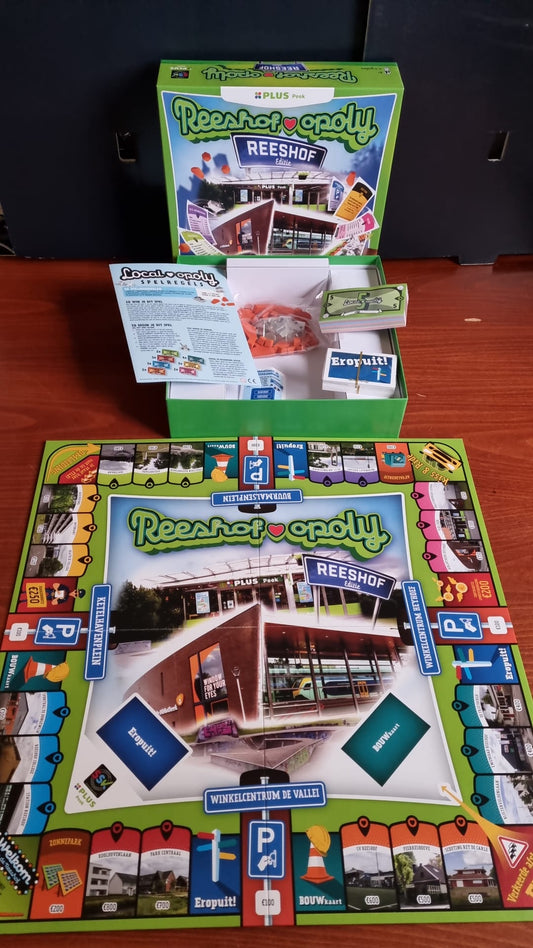 Monopolyspel van de Reeshof in Tilburg