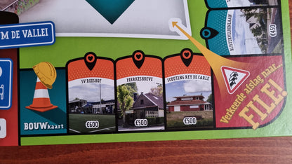 Monopolyspel van de Reeshof in Tilburg