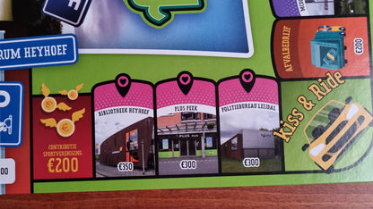 Monopolyspel van de Reeshof in Tilburg